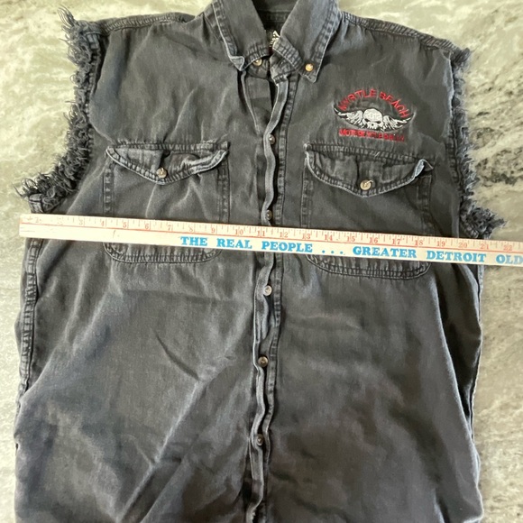 Myrtle Beach 2012 Motorcycle Rally sleeveless shirt Size Medium (E1) - Picture 6 of 8